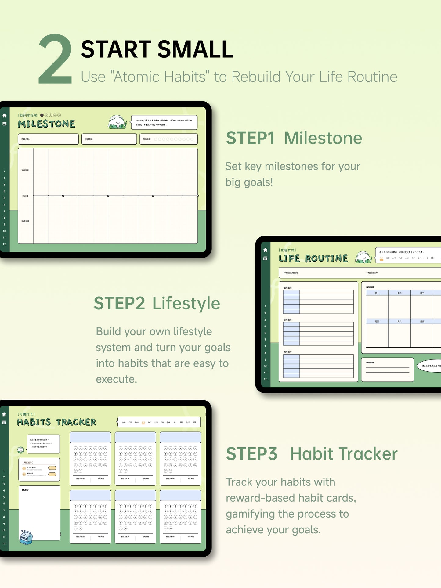 MBTI Undated Digital Planner