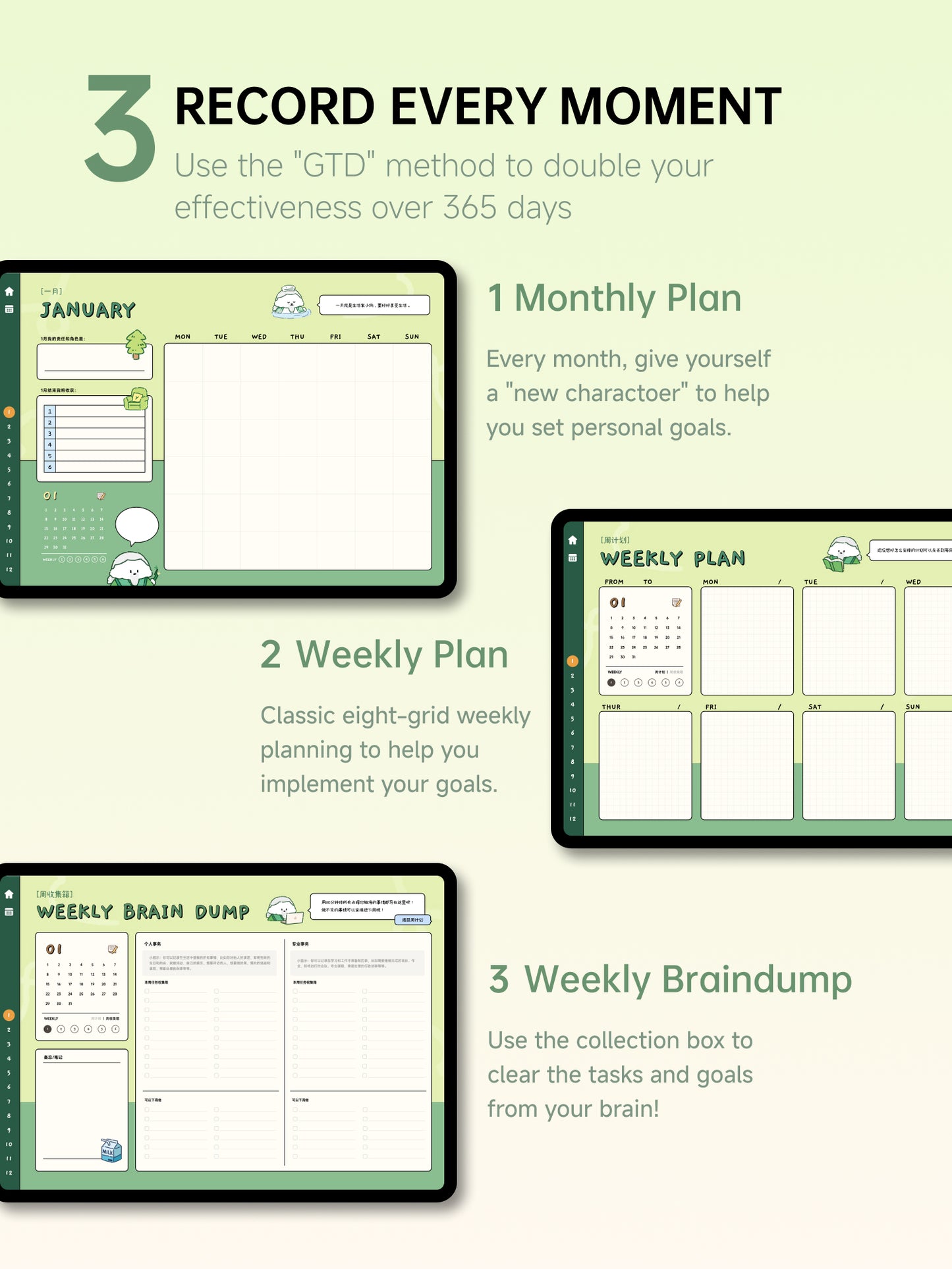 MBTI Undated Digital Planner