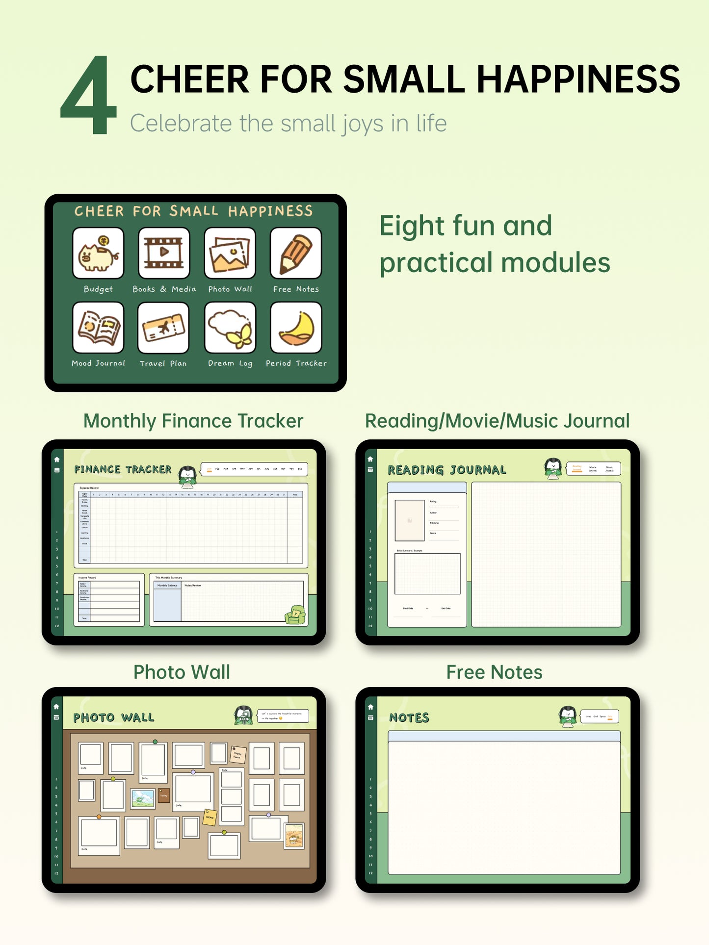 MBTI Undated Digital Planner